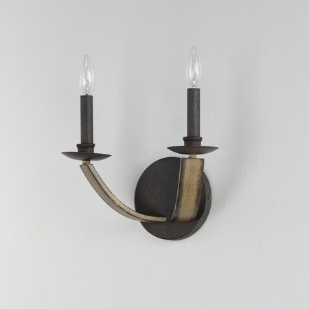 Maxim Lighting Basque 2-Light Wall Sconce 20341DWAR